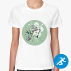Женская спортивная футболка