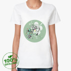 Женская футболка органик