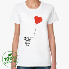 Женская футболка органик