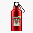 Металлическая бутылка 400 мл UV-DTF