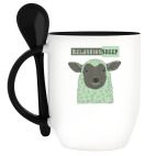 Кружка с ложкой