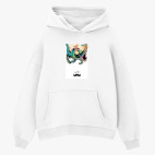 Толстовка худи оверсайз