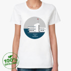 Женская футболка органик