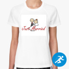 Женская спортивная футболка