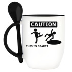 Кружка с ложкой