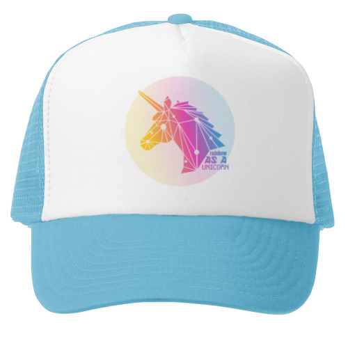 Кепка-тракер Rainbow As a Unicorn