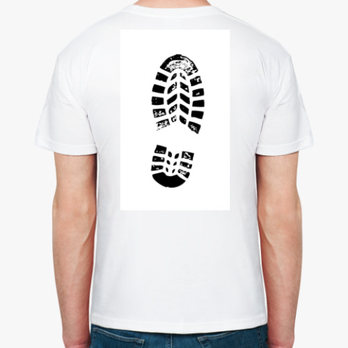 Футболка с принтом СЛЕД