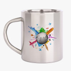 Кружка металлическая