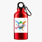 Металлическая бутылка 400 мл UV-DTF