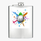 Фляжка стальная