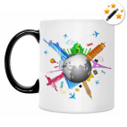 Кружка-хамелеон