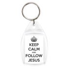 Брелок 4.2 x 2.9 см Folow Jesus