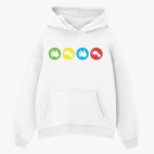 Толстовка худи оверсайз