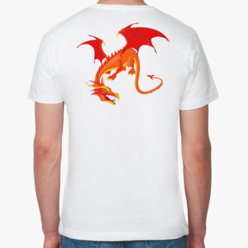 Футболка из органик-хлопка  дракоши