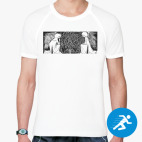 Мужская спортивная футболка