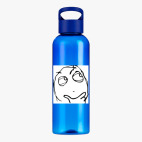 Прозрачная спортивная бутылка