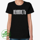 Женская футболка органик