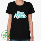 Женская футболка органик