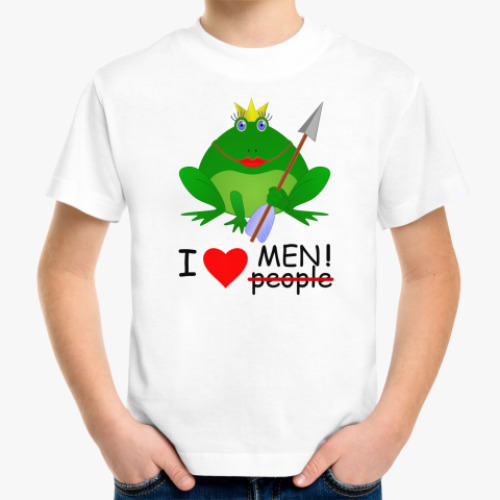 Детская футболка Царевна-лягушка