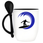 Кружка с ложкой