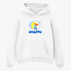 Толстовка худи оверсайз