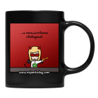 Кружка цветная UV-DTF