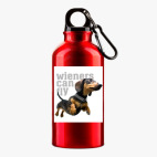 Металлическая бутылка 400 мл UV-DTF