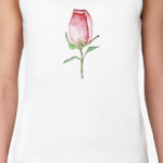 акварельная роза