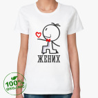 Женская футболка органик