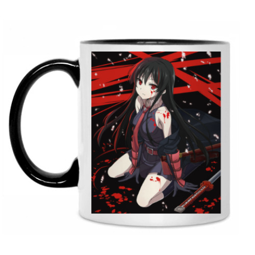 Кружка с принтом Akame ga Kill