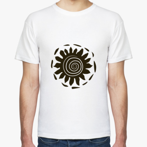 Футболка с принтом Цветок