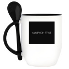 Кружка с ложкой