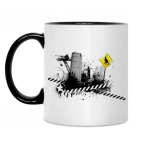 Кружка двухцветная