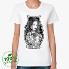 Женская футболка органик