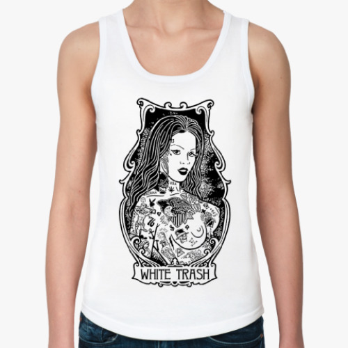 Женская майка с принтом WT Girl