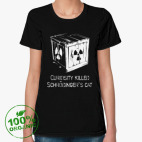 Женская футболка органик