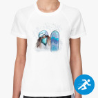 Женская спортивная футболка