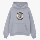 Толстовка худи оверсайз