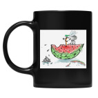 Кружка цветная UV-DTF