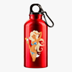 Металлическая бутылка 400 мл UV-DTF