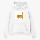 Толстовка худи оверсайз