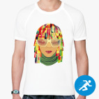 Мужская спортивная футболка