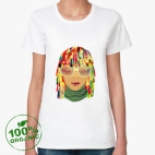 Женская футболка органик