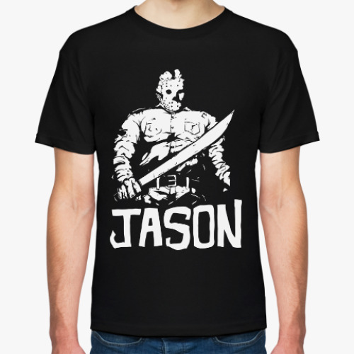 Футболка с принтом Джейсон (Пятница 13)