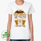 Женская футболка органик