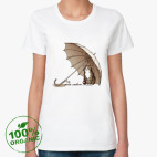 Женская футболка органик