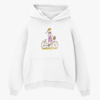 Толстовка худи оверсайз