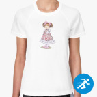 Женская спортивная футболка