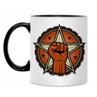 Кружка двухцветная