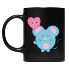 Кружка цветная UV-DTF